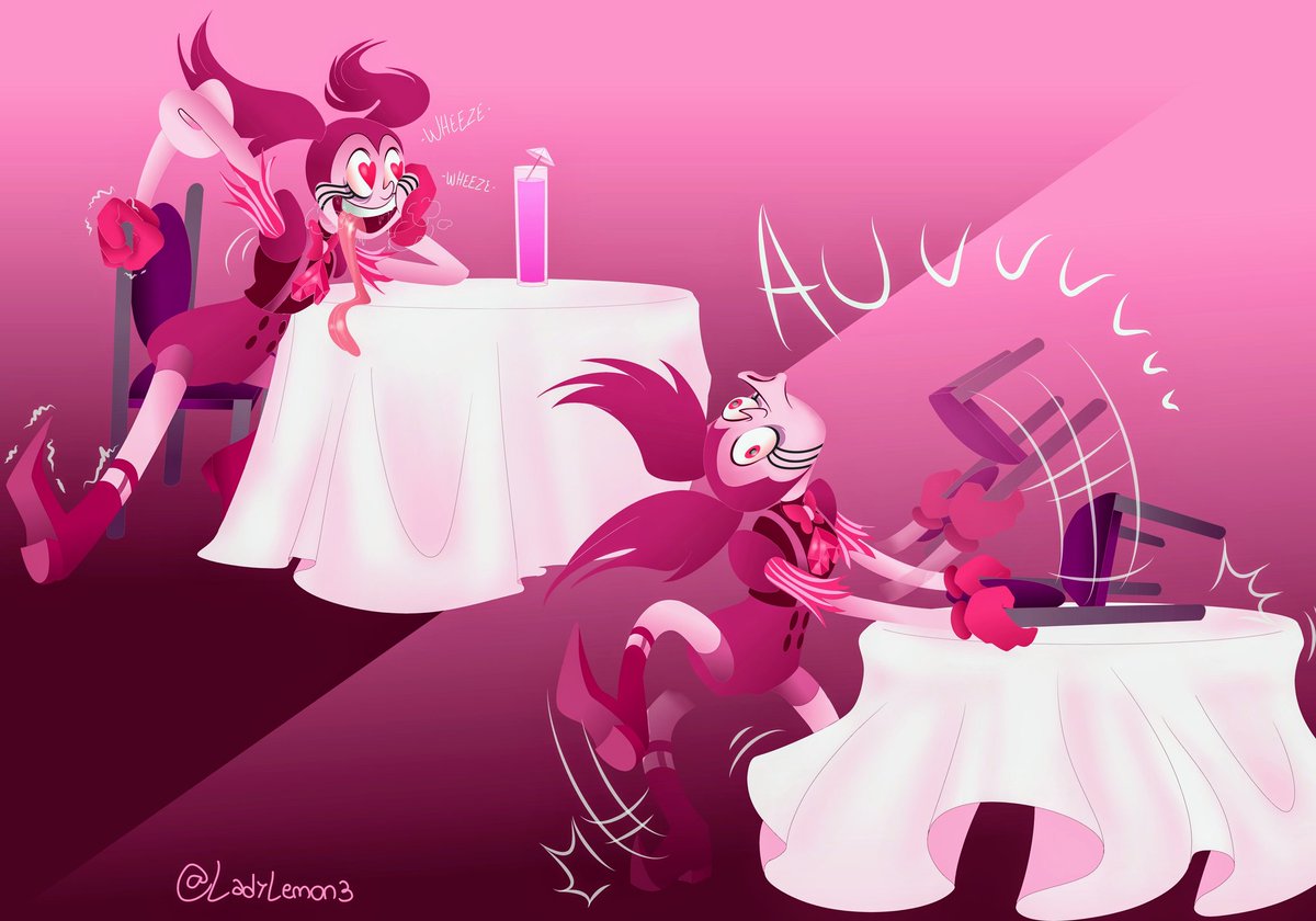 LadyLemon3's tweet photo. I just wanted to draw pink colour

(Red Hot Riding and Hood and Sweet Shift Cinderella reference)

#StevenUniverse #spinel #pinkpearl #spinearl https://t.co/RFsSslQccx