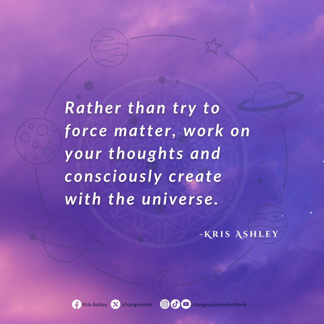 Click for info on free workshops, my book, courses, podcast, and so much more → linktr.ee/changeyourmind…

#krisashley #changeyourmindwithkris #5d #5dconsciousness #lawofattraction #consciouscreation