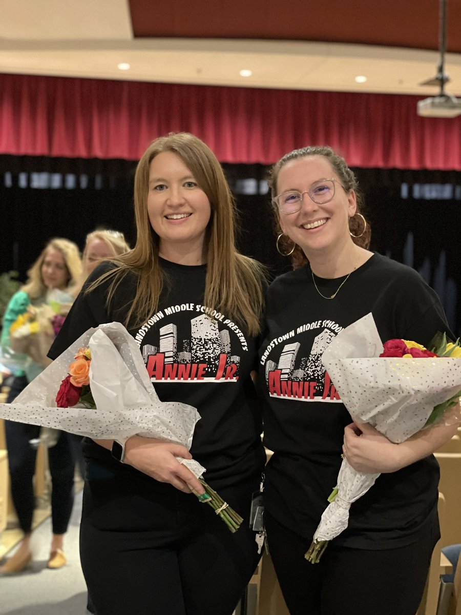 We are so proud of our Fine Arts Program!  Anne Jr, was simply awesome!   Please join us in congratulating Mrs. Amanda Ellis, Chorus Teacher, and Mrs. Megan Campbell, AVID Teacher! They directed this outstanding musical and we are so fortunate to have them as Lancers!