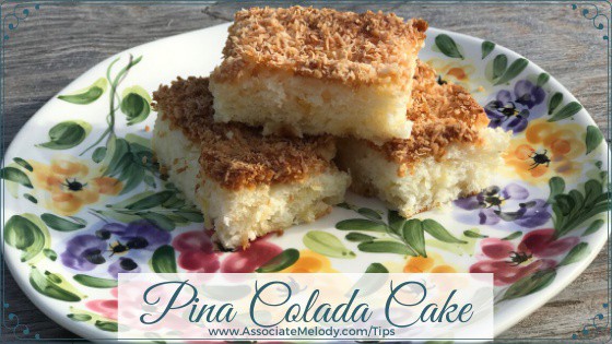 I normally don't use cake mixes but this is so good it's definitely a cake I'll bake again. Perfect when you need a quick and easy dessert. 

 Pina Colada Cake recipe
▸ lttr.ai/ARcJS

#AngelFoodCake #LowFat #PinaColadaCake #Recipes