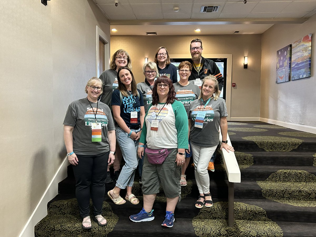 Excited to be presenting and learning with this group of amazing librarians at the MASL Conference! Can’t wait to share it all with our colleagues @NKCSchools @ChadSutton3 @beckykroenke @brettpotts72