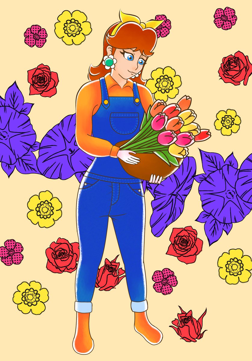 🌼👑Daisy’s Month- Day 14👑🌼
Starting today, I'll be posting all the outfits from Mario Kart Tour! I love all of them and didn't want to skip any of them. Starting with Farmer Daisy🧡
#DaisyMonth #PrincessDaisy #デイジー姫 #MarioKartTour
