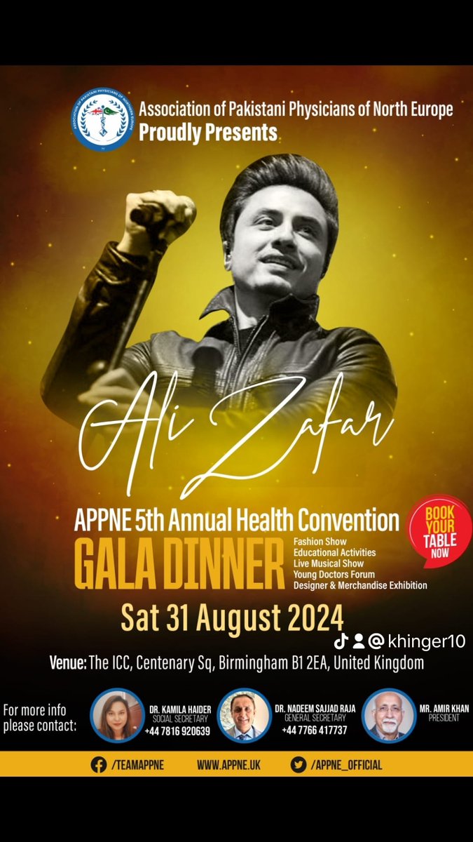APPNE 5th Annual Health Convention will be held on 31st August 2024 at International Convention Centre Birmingham. Please book your ticket now by clicking the link below appne.justgo.com/workbench/publ…
