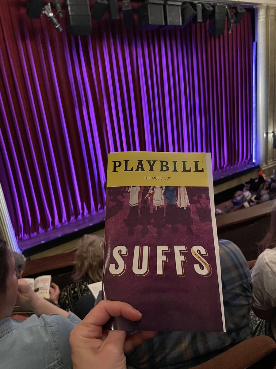 #PoetryIsForLife &amp; timely musical theater. Year 4, Day 14:  “Keep Marching!” <a href="/SuffsMusical/">Suffs</a>