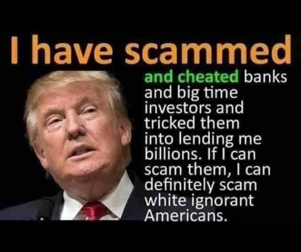 Always_Vote23's tweet photo. @SmittyUSAF_brat @MTGrepp ⬆️⬆️⬆️⬆️If you can’t see that Trump and his Lying Grifting MAGA Republicans are playing you, please #Pray4Wisdom https://t.co/17VgoC7yUq
