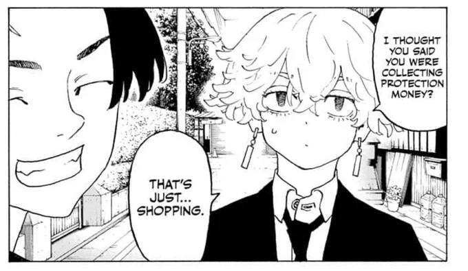 I liked the first chapter and I liked this little guy  Terasu reminds me of Chifuyu, can't help it. 