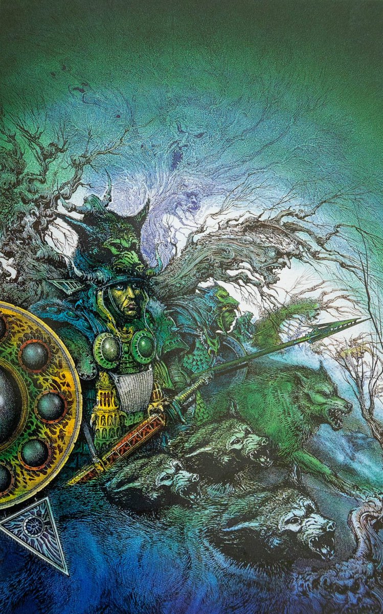 art by Ian Miller #fantasyart