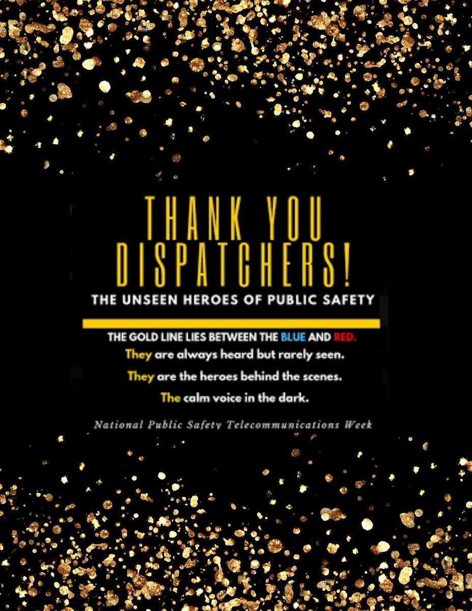 The 2nd full week of April is set aside to recognize, honor, and celebrate public safety telecommunication professionals. Thank you to those who serve your communities and fellow first responders! Thank you for the sacrifices you make!!
#ThankYou911 #NPSTW #IAM911