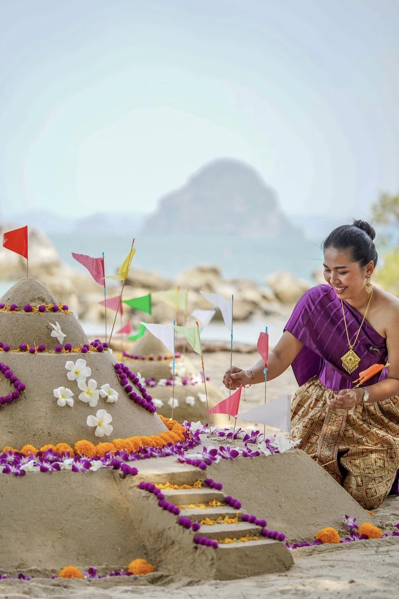 Happy Songkran from #PhulayBay 
Thank you for creating an unforgettable #RCmemories with us this Thai New Year. We wish you an abundance of happiness and good health. 
#RCReserve #PhulayBayReserve #AndamanSea #Krabi