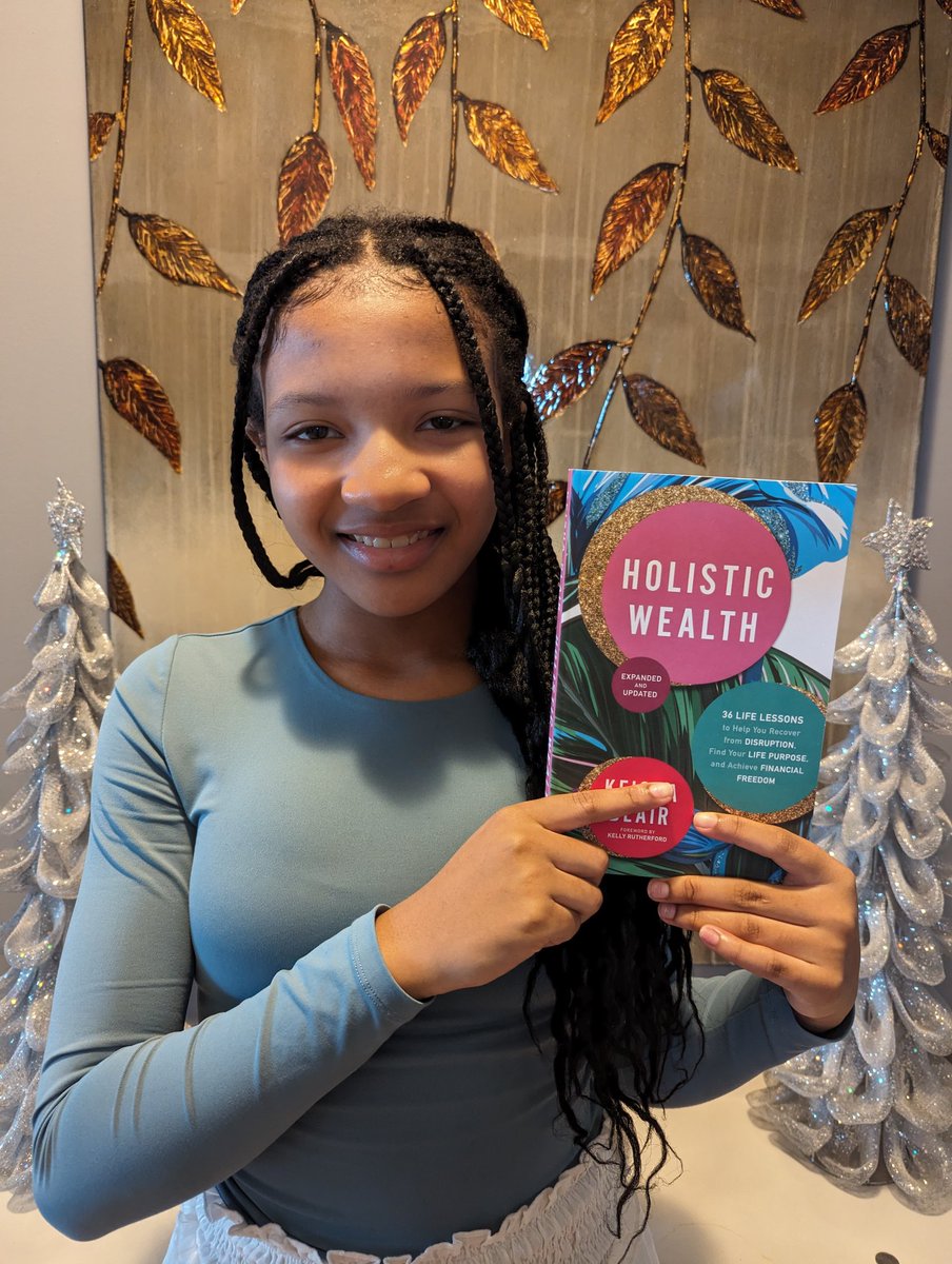 #Financialeducation for kids is crucial! Holistic Wealth by @KeishaOBlair offers a roadmap to #teach kids about #money, resilience, & holistic well-being. Empowering our kids with #financialliteracy is critical! #educationmatters #globalholisticwealthday #financialliteracymonth