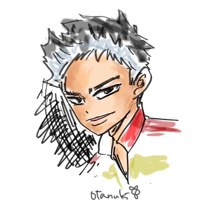 だんちくくん描いた。似てねーーw 