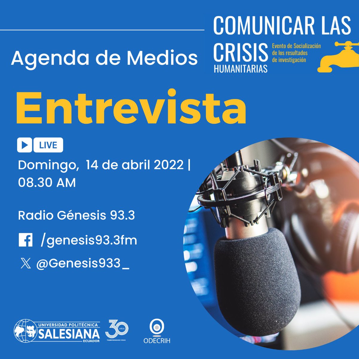 Observatorio de Información Crisis Humanitarias tweet media
