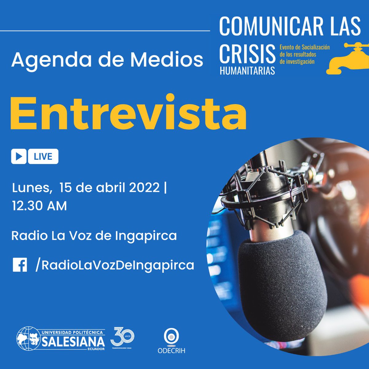 Observatorio de Información Crisis Humanitarias tweet media
