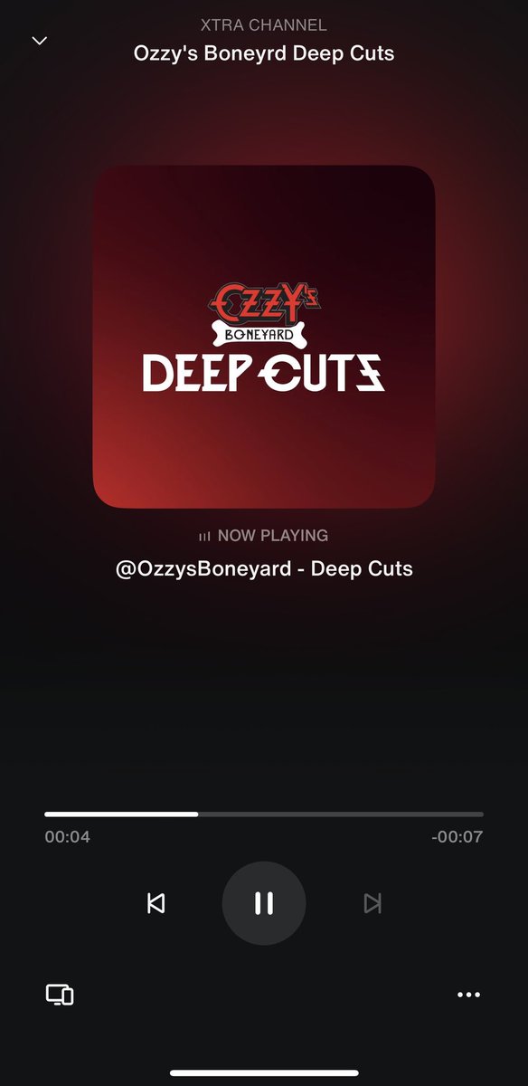 Ozzy’s Boneyard Deep Cuts is an exclusive channel on the SiriusXM app. What’s your favorite deep cut by the Prince of Darkness?