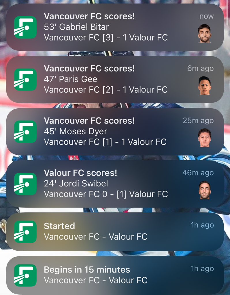 valour football is soooo back 🤪 mid-season form already #ForValour #CanPL