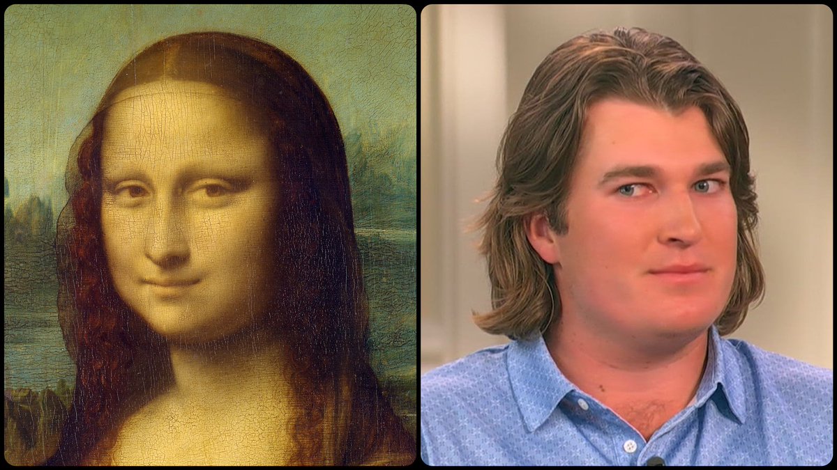 Mona Lisa, by Leonardo da Vinci, 1503-06, 📸 via @cjzero