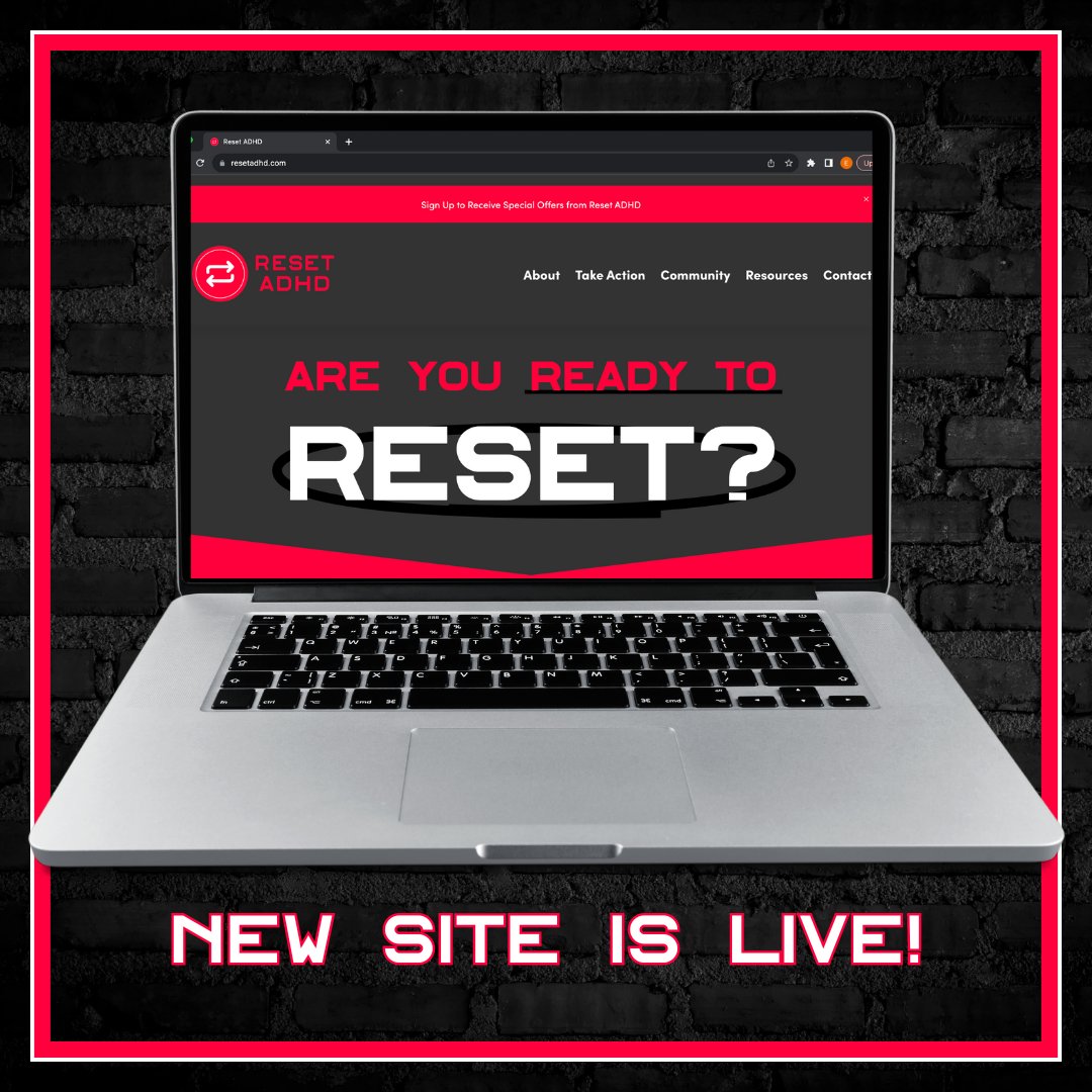 We've been getting fantastic feedback on the new Reset ADHD site! 

What do you think about it?!

resetadhd.com

#adhd #adhdawareness #adhdcommunity