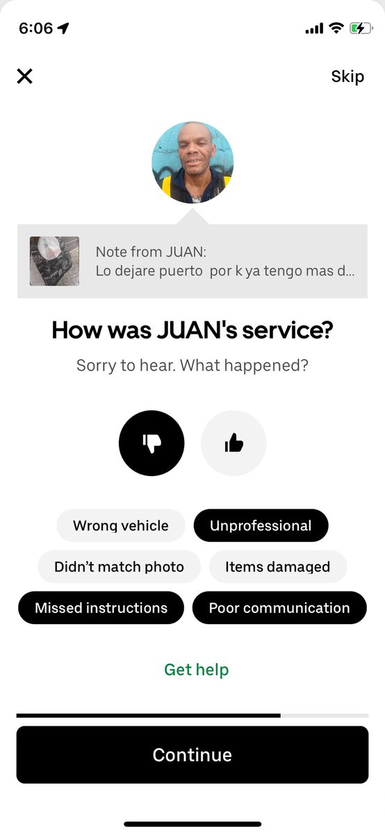 HillH08's tweet photo. @Uber_Support @ProConsumidorRD @UberEats es que uno se quede sin la comida ni el dinero,¿y quién sale ganando? El rest al que le pagan el artículo que no coloque o el repartidor que se queda con la comida no entregada, y así me preguntan cómo fue em servicio de Juan aquí en la foto donde se ve que ni ha soltado la bolsa https://t.co/d9MSKEe8h0