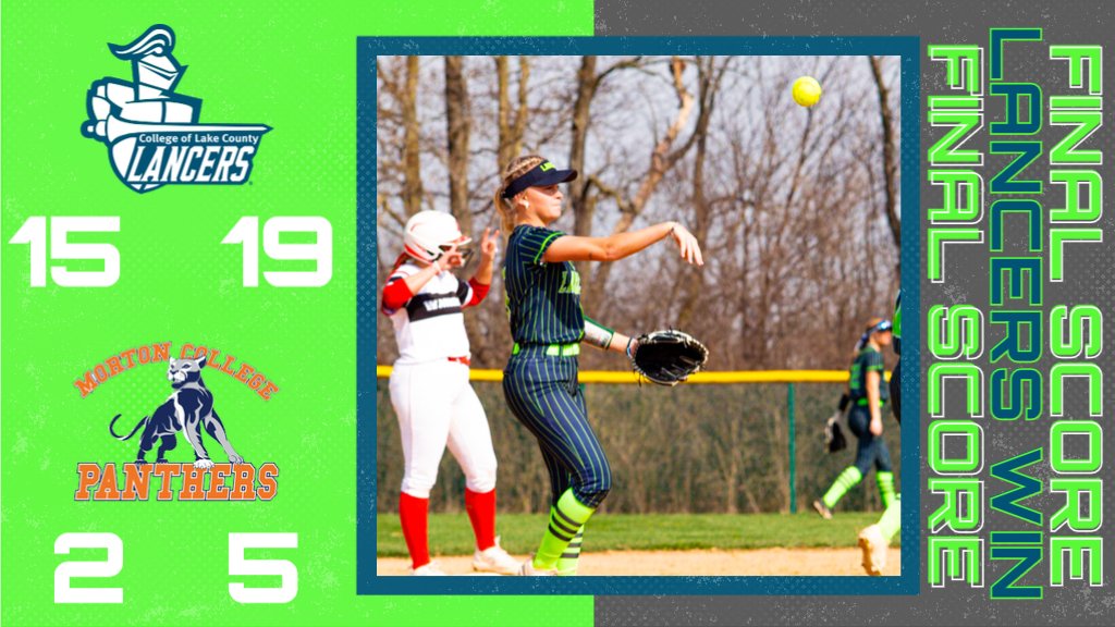 Lancer Softball sweeps the Saturday afternoon doubleheader with Morton College #TheLancerWay #GoLancers