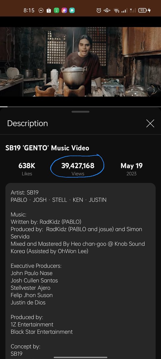 Baka naman keri na nating i-40M views si Gento since sold out ang concert nila on May 18-19 😊

SB19BigDome 2Day Soldout 
@SB19Official #SB19 
#PAGTATAGFINALESoldOut