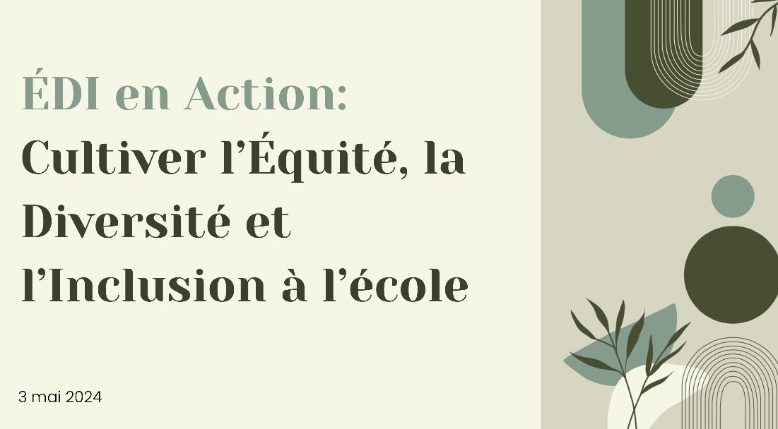 TomIdrine's tweet photo. Je suis heureux d'annoncer que ma présentation pour l'#ADFO est fin prête. Conçue spécialement pour les directions d'écoles, elle propose une démarche délibérée vers la création d'environnements éducatifs #inclusifs. Rejoignez-nous le 3 mai pour une exploration approfondie. https://t.co/NiFKupmuTa