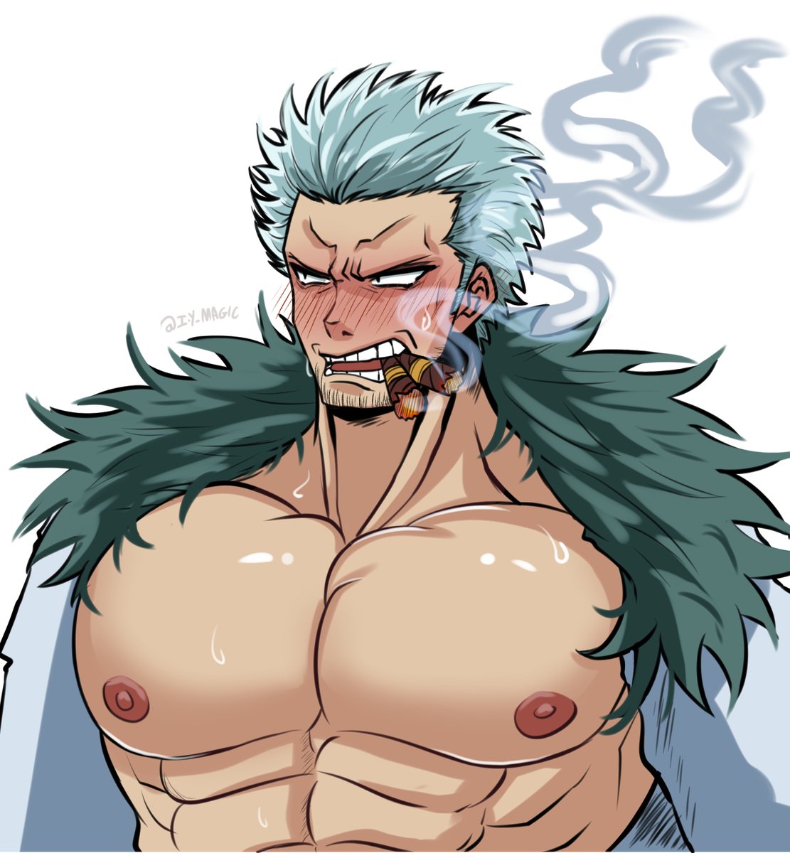IYMagic1's tweet photo. Next up, #Smoker from #onepiece 
#SixFanarts https://t.co/0vk3Yz3gtd