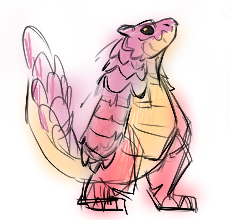 lyksdoesart's tweet photo. Ideas leading up to the render; the pink was hard to pass up it looked soo right..! https://t.co/hXg8b2cnxa