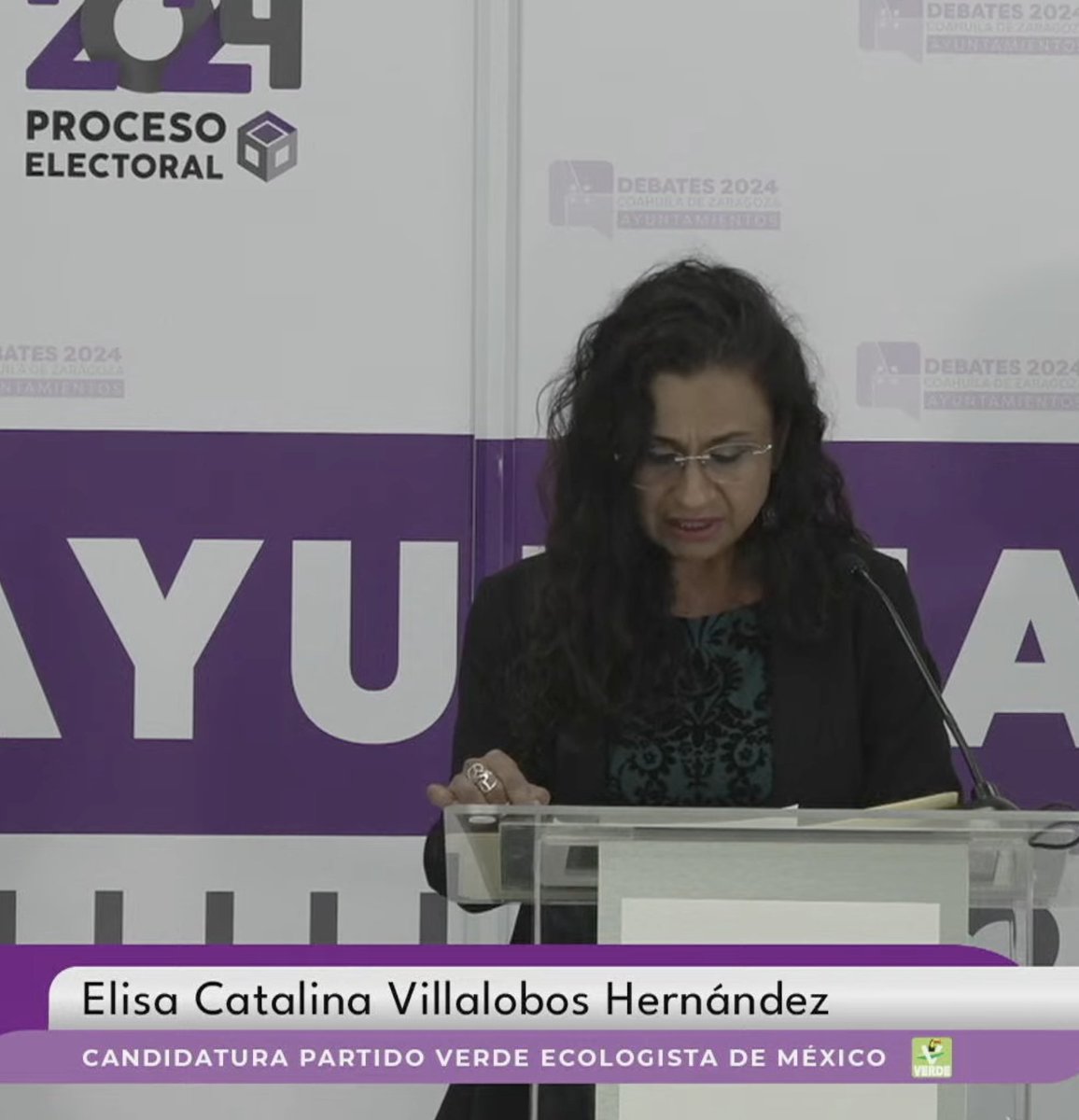 CarlosHidalgoo's tweet photo. Por cierto, la peor candidata a la alcaldía de #Saltillo se llama: Elisa Catalina Villalobos del Verde
Hizo un Xóchitl, sin guión... cero
#debatesaltillo