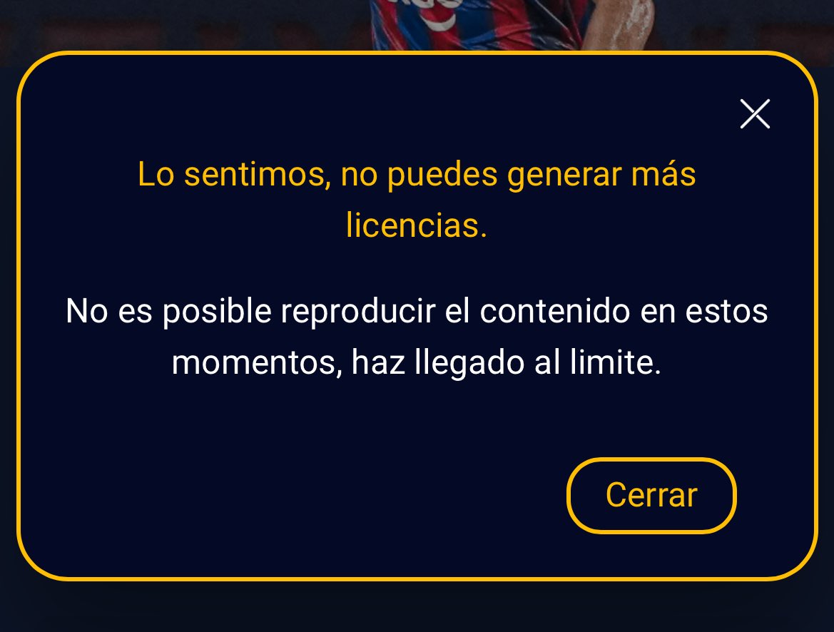 Mi teléfono es el único dispositivo vinculado y no puedo reproducir <a href="/TigoSportsPY/">Tigo Sports</a> <a href="/TigoParaguay/">Tigo Paraguay</a>