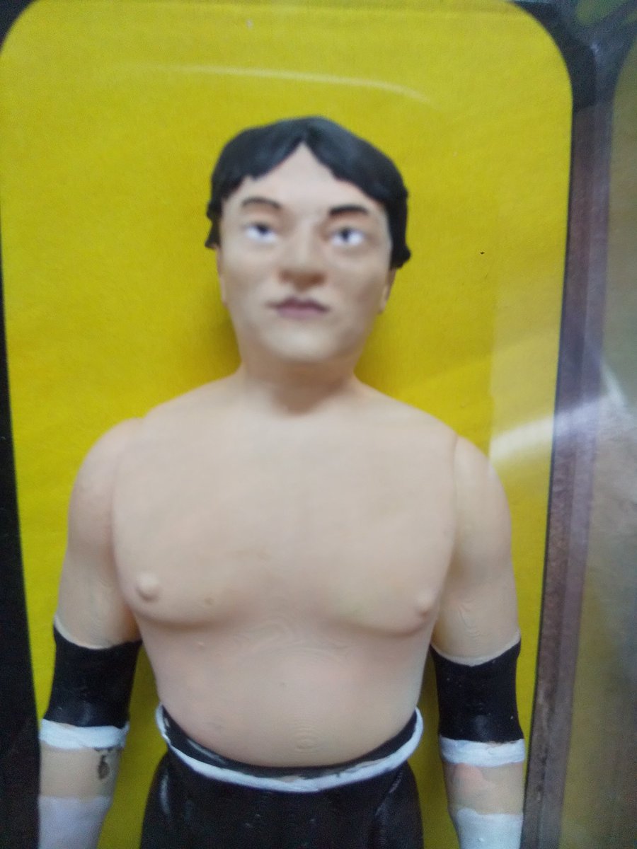 TajiriBuzzsaw's tweet image. フィリピン製TAJIRIフィギュア。少しだけ井之頭五郎のような気がする。

#九州プロレス
#qpro
#MWF