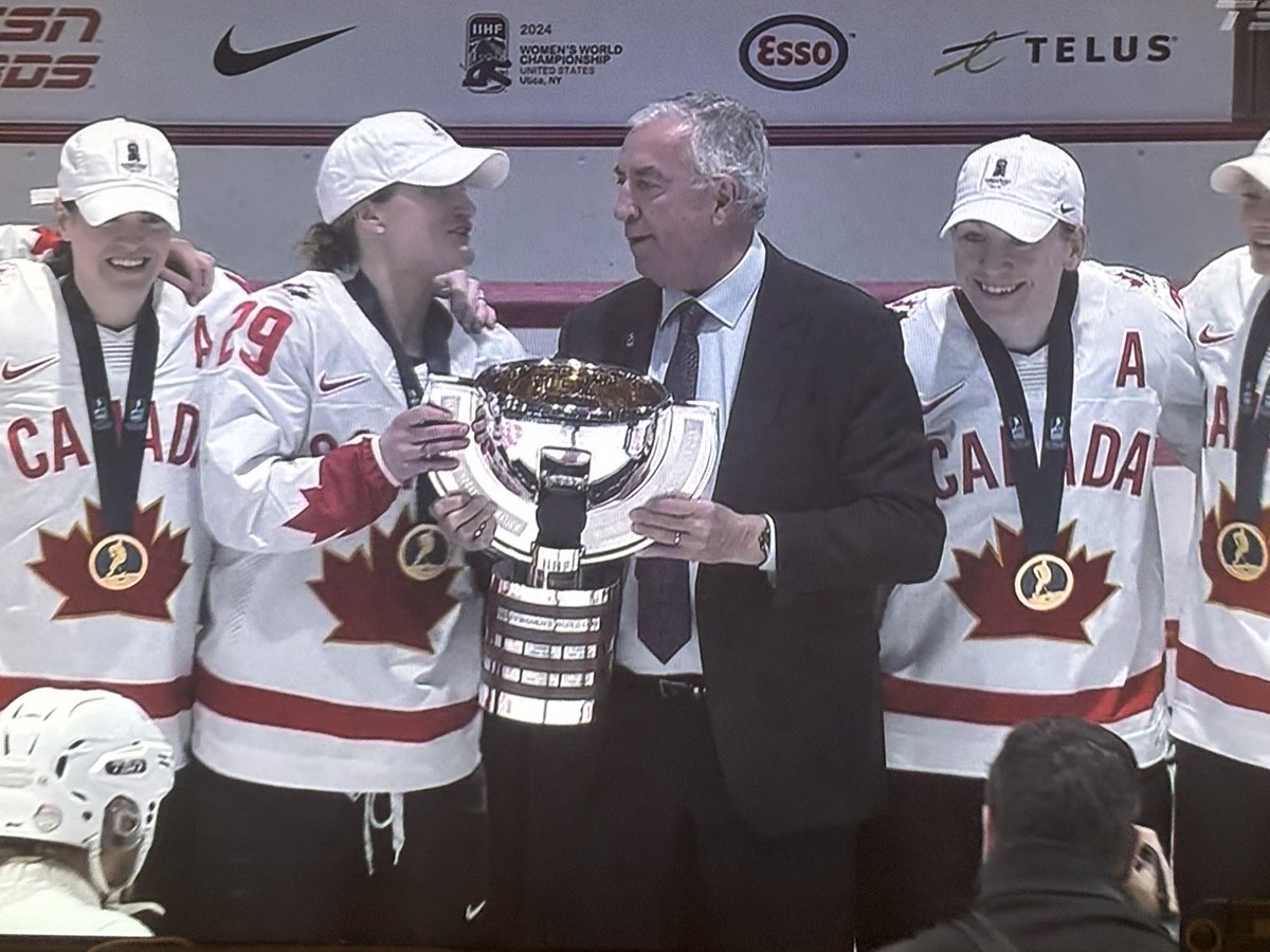 We are gold Canada! #2024WWC #WomensWorldChampionship