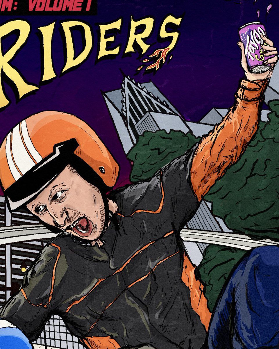 ebdrawls's tweet photo. Here’s a little fake comic book cover for #Detroiters one of the best shows ever. RIP to it, may it rise again one day. 
@Detroiters #timrobinson #art #comedycentral https://t.co/KwU1in2rMp
