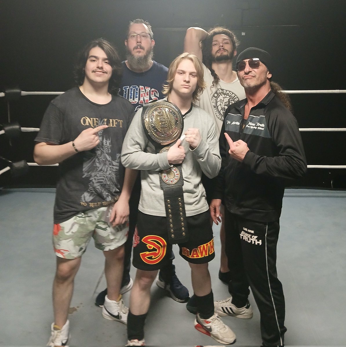 TruthMartini's tweet photo. Congratulations to Steven on becoming this week's Student Champ! Long story short, he leveled up this week. (If you know, then you know.) #WeAreHot https://t.co/2TWZQmJpvF #prowrestling https://t.co/eVZnoNCds8