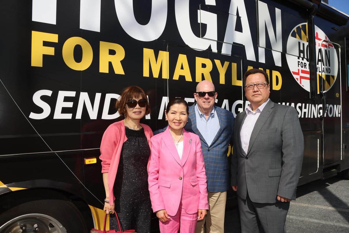 Hogan for Maryland officially concluded our 10-day Back To Work Bus Tour with a visit to Koreatown, a five-mile stretch of Ellicott City that is home to roughly 12,000 Korean-Americans and 170 Korean businesses. Thanks to Yumi’s leadership when she was First Lady, Maryland is…