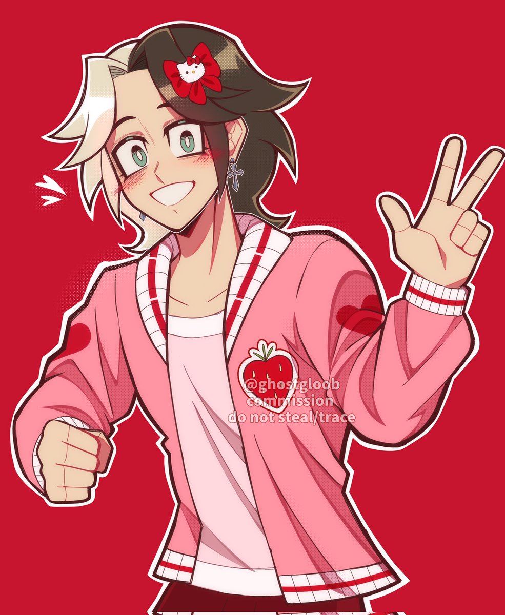 ghostgloob's tweet photo. hello kitty aiden comm for @//messy.nick💗♥️
.
.
#disventurecampallstars #disventurecamp https://t.co/QrSvRuYiGC