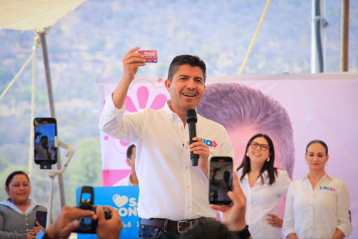 Como la tarjeta “Salud Contigo” será para todos, también le tocará su tarjeta a Alejandro Armenta. Él se volverá a quedar con las ganas de ser Gobernador, pero tendrá su servicio de salud pública garantizada.