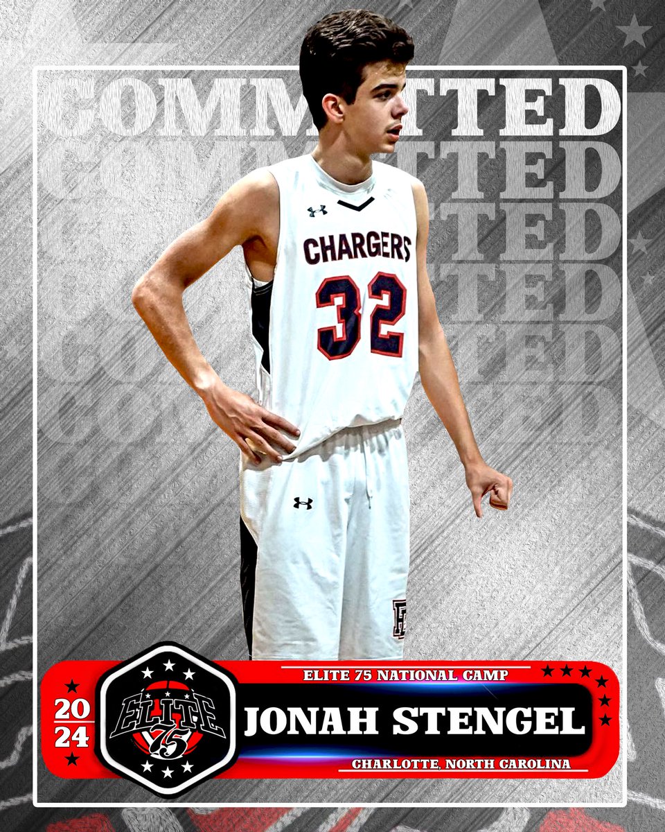 Class of 2028 6’4 Providence Day School (NC) Jonah Stengel will be LIVE in action at the Elite 75 National Camp.