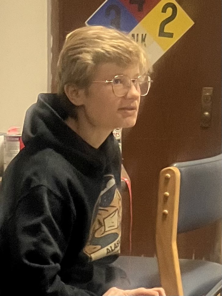 BartonAnders's tweet photo. Sophomore highlights introduces Jess our 1st floor president how is broader lining impeachment. She was responsible for the Irish Potato Famine. https://t.co/s1vxBY063m