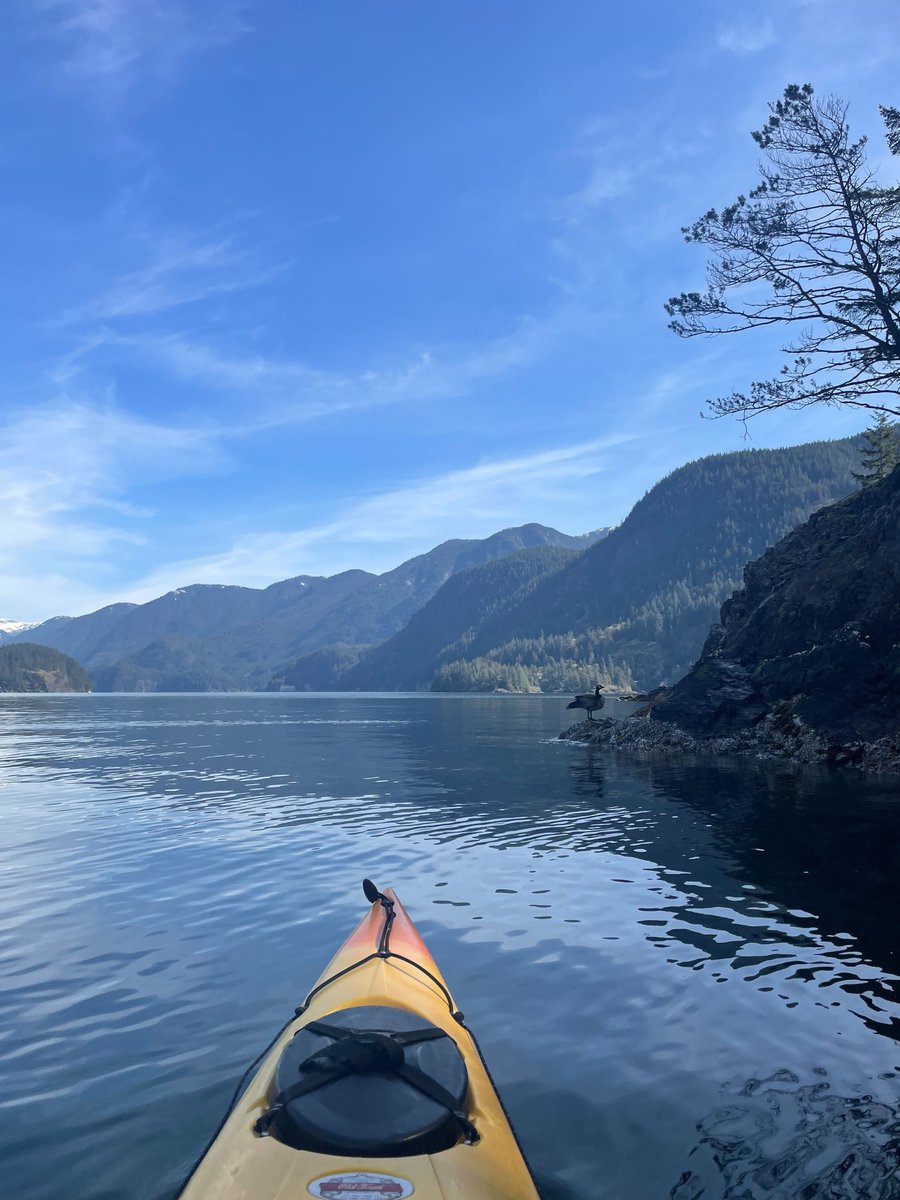 Love the early (and late) kayak season, is always so quiet out on the water : )