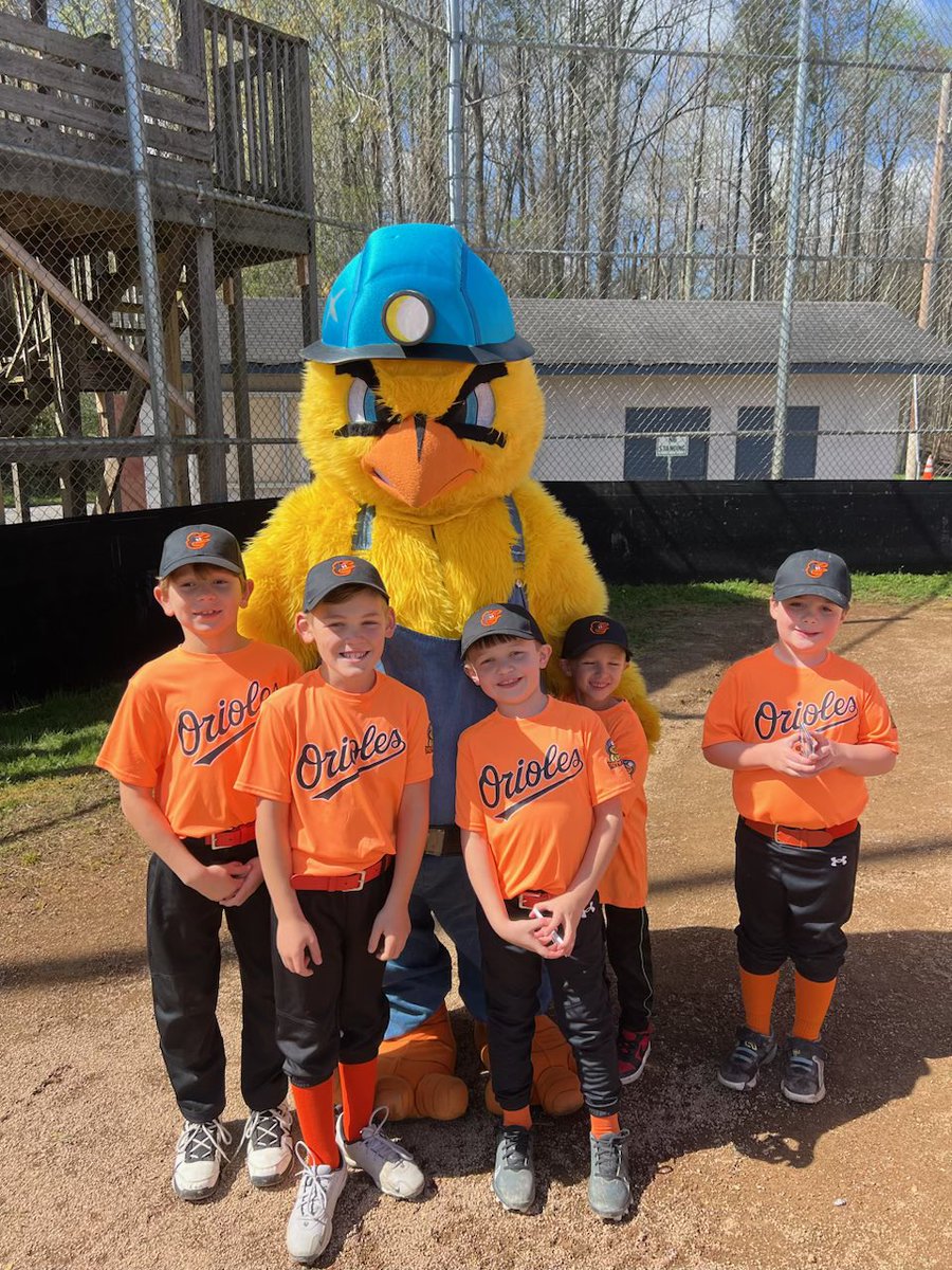 How did Dusty spend his weekend? 🤔 Enjoying some games of course 🤩 Thanks Mountaineer Little League WV for letting Dusty hangout with you all this weekend 😎 #DirtyBirds #staydirty