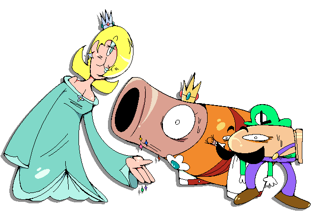 rosalina gives them access to all their epic powers from BEYOND the cosmos