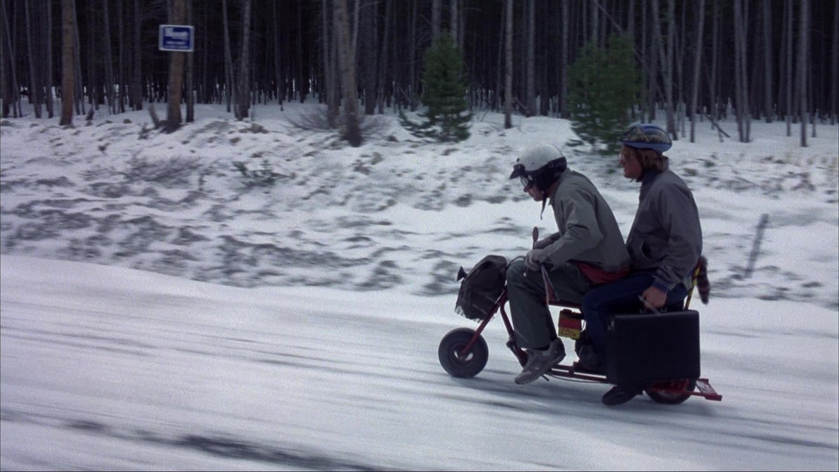 me and joe snowmobiling