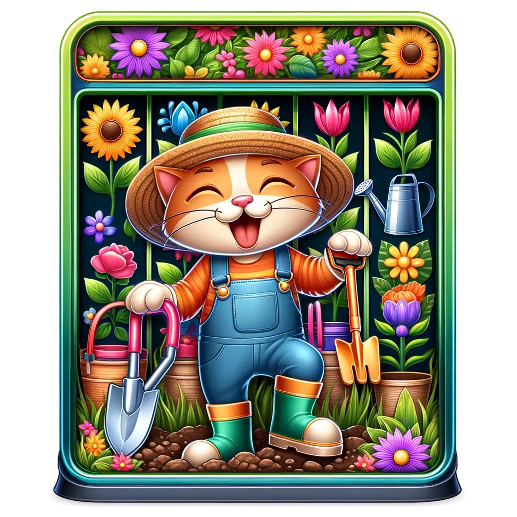 🌼🐾 Happy Gardening Day, fur-riends! 🐾🌼 As a cat who loves the garden, I invite all my human and feline pals to dig, plant, and celebrate with us! Whether it's catnip or daisies, let's make our gardens purr-fectly beautiful. 🌱😺 #HappyGardeningDay #CatGardener #solana…