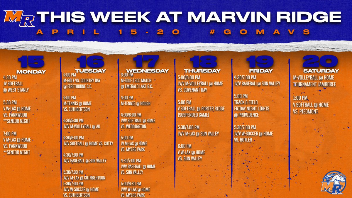 Mid-April means we are in the home stretch of the Spring Sports regular season! Many big-time SCC Conference matchups over the next couple of weeks! #GOMAVS @aghoulihan @ucpsncathletics