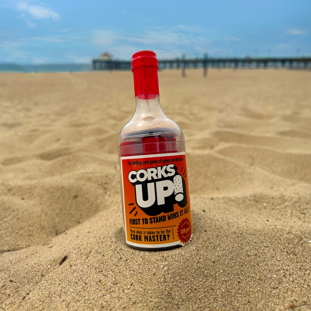 corksup's tweet photo. While Corks up! was born in our beautiful hometown of Manhattan Beach, she is built to travel. Grab one @TabulaRasaMB and throw it in your pocket, purse, fanny pack or murse, and tag us in the excitement wherever you play. #icu #ohtheplacesyoullgo #CorksUp #BeachLifestyle #Games https://t.co/ygLJnqSoGW