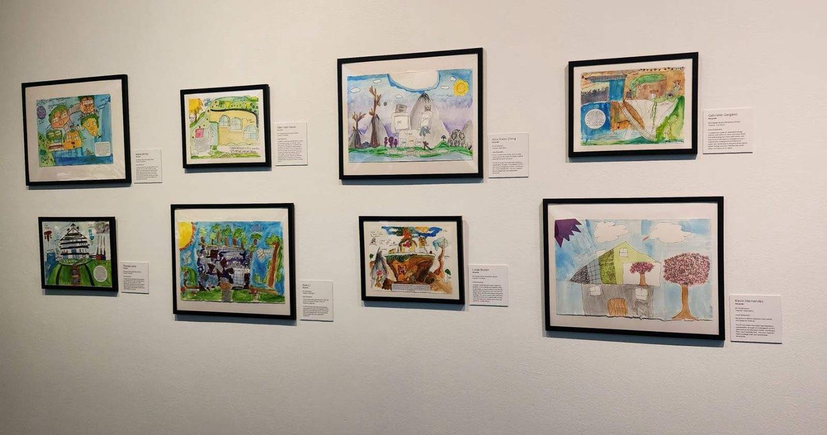 💜Mrs. Rizzo’s 4th and 5th Grade Students art work was exhibited at the MOMA- Honoring Green Learning: Cultivating Ecological Thinking!  @DrMarionWilson @CChavezD31 #GROWPS9 #NBRS2023 #michaelscause #welcometothefamily #bestFORtheworld