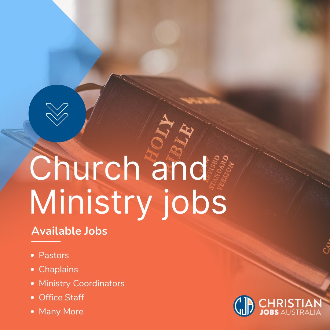 Discover your authentic purpose and create a meaningful influence. Explore the newest opportunities in #Ministryjobs, #Pastorjobs & #Churchjobs via the link  ow.ly/NC4N50M2Unl

#ChristianjobsAU #Christianjobsaustralia #christiancareers #aussiechristians #churchjobsaustralia