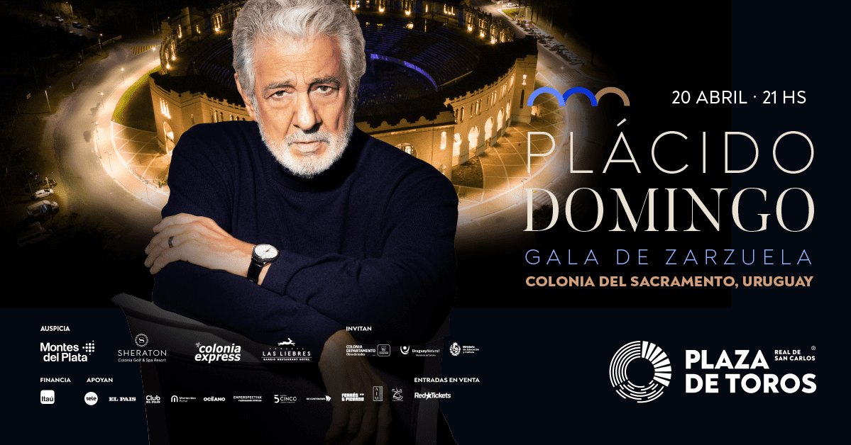 🎤 Este sábado 20 de Abril con entradas AGOTADAS se presentará @PlacidoDomingo en la Plaza de Toros de Colonia.