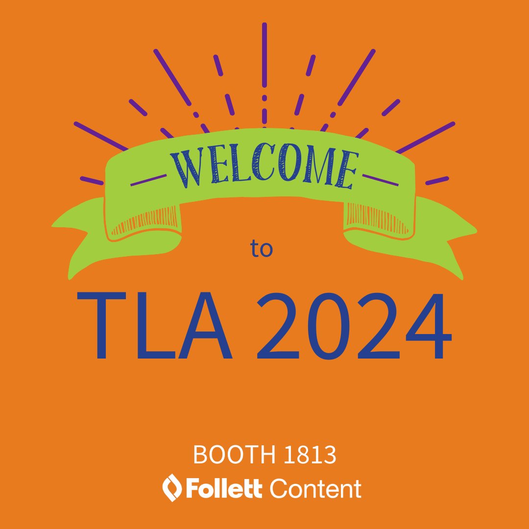 #TXLA24 is almost here! We couldn’t be more thrilled to see ya'll in San Antonio! Don’t forget to visit booth 1813 for some great info on all things Follett Content, author signings, and a chance to win a $100 #FollettTitlewave gift card! #txla #librarians @TXLA