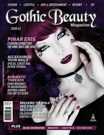 Gothic Beauty Magazine 43 - Digital

zinetastic.com/product/gothic…

#CandyRockCouture #GothicBeauty #IronWorkz #Ministry #Oddities #PinarEris #RomanticThreads #SecondSkin #Snuttock #WednesdayMourning